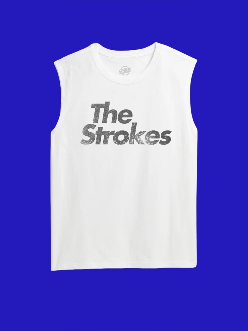The Strokes Logo Sleeveless Shirt - Reality Awaits 2026 Tour - Band Tee/Festival